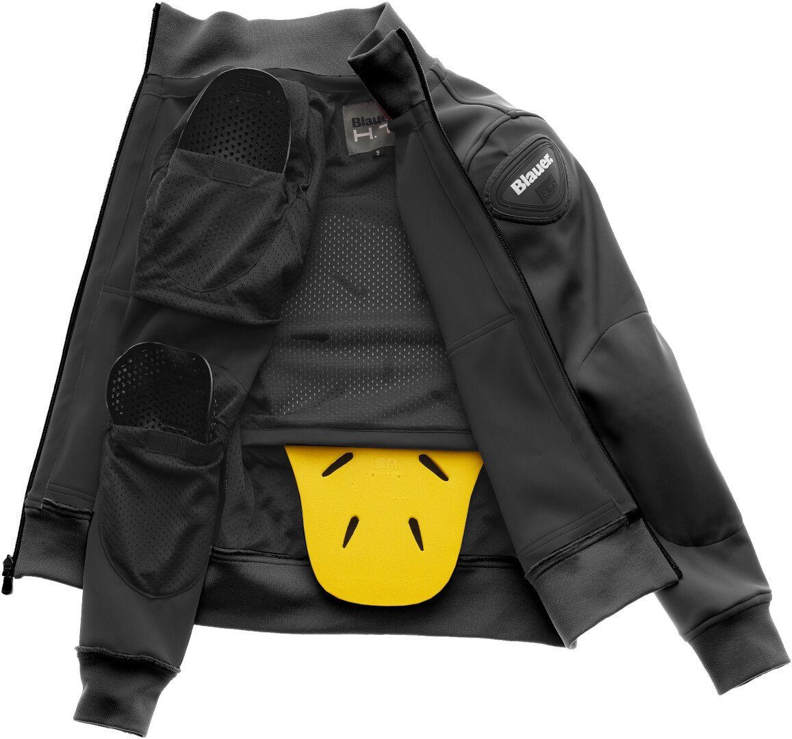 Blauer Motorradjacke Easy Pro Motorrad Textiljacke