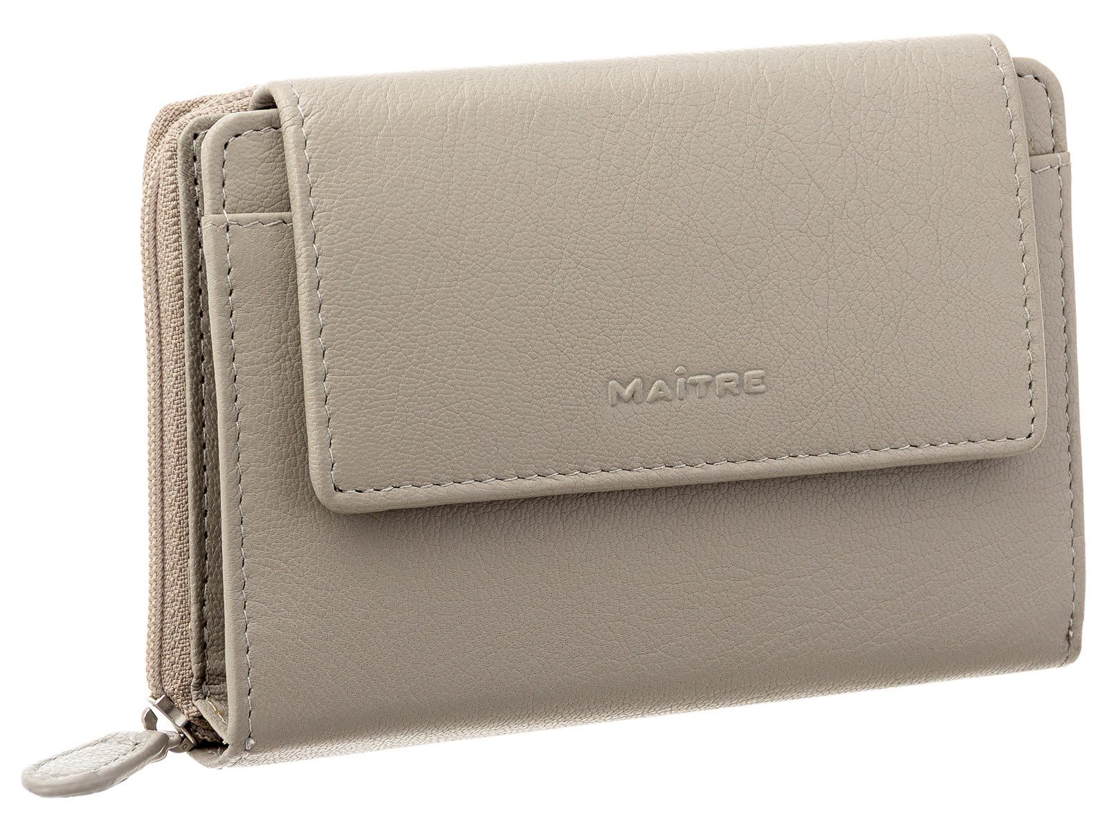 Maître Geldbörse bromley diethilde purse v9f 4060001571 (1 Stück, 1-tlg., B/H/T)ca. 13/9/3 cm), klassisch