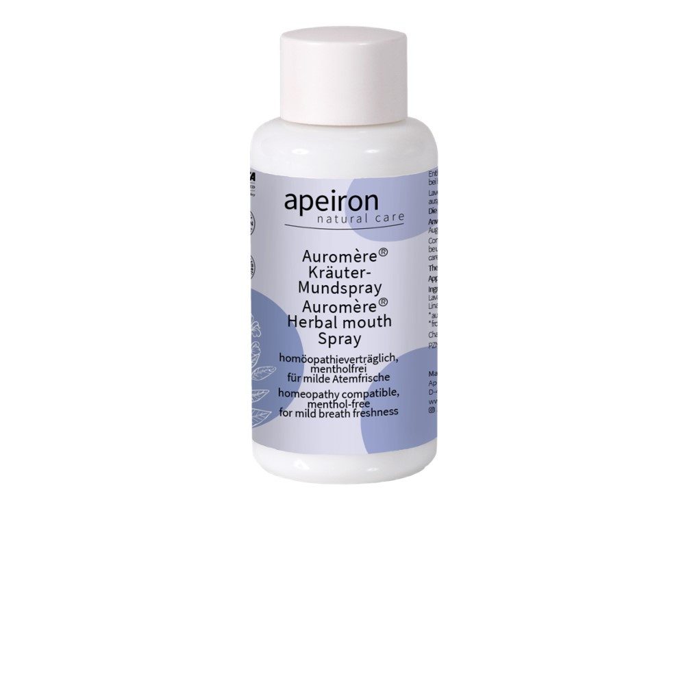 Apeiron Mundwasser Auromère - Homöopathie Kräuter-Mundwasser Konzentrat 100ml 6er Pack