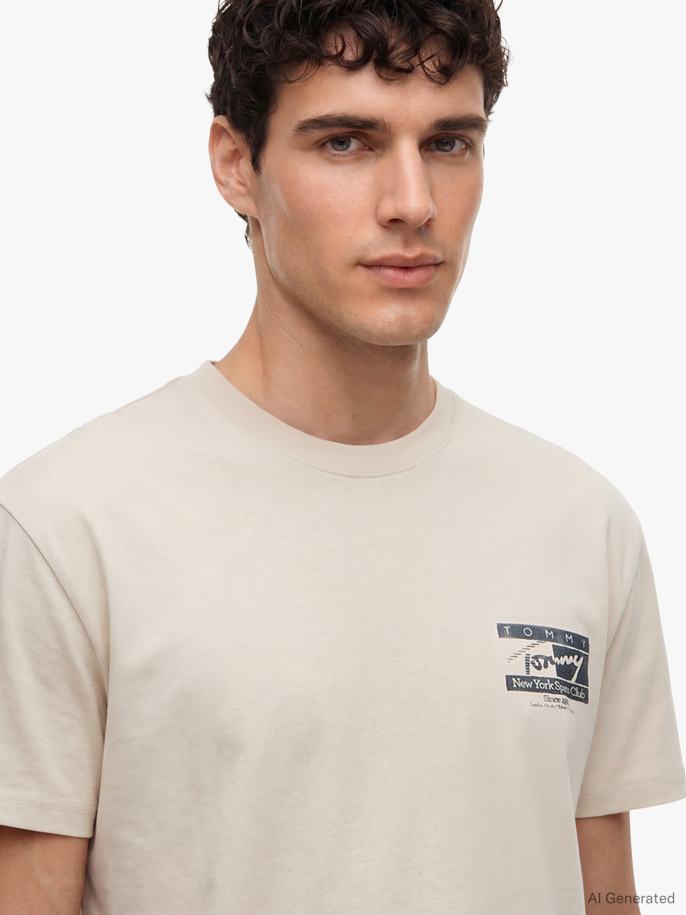 Tommy Jeans T-Shirt TJM REGULAR SIGNATURE FLAG