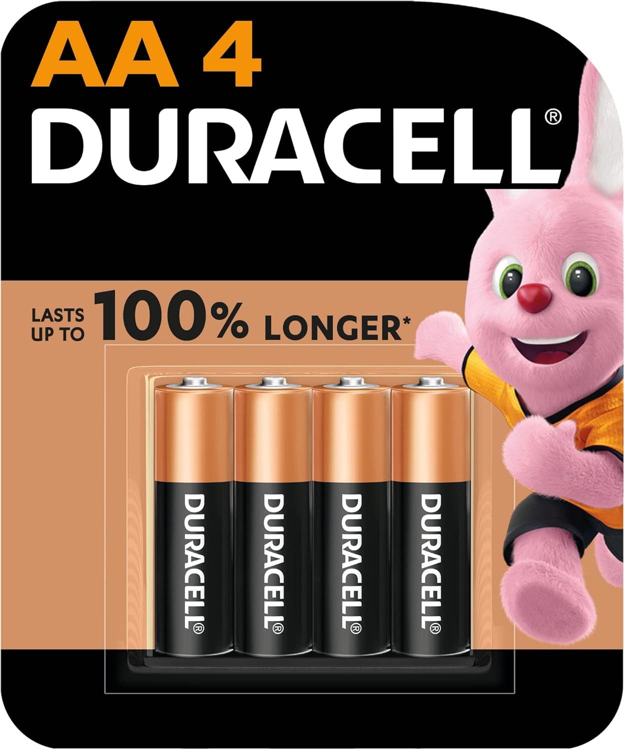 Duracell AA 1,5 V Alkaline Batterien Extra Life Long Power 4er Pack Batterie