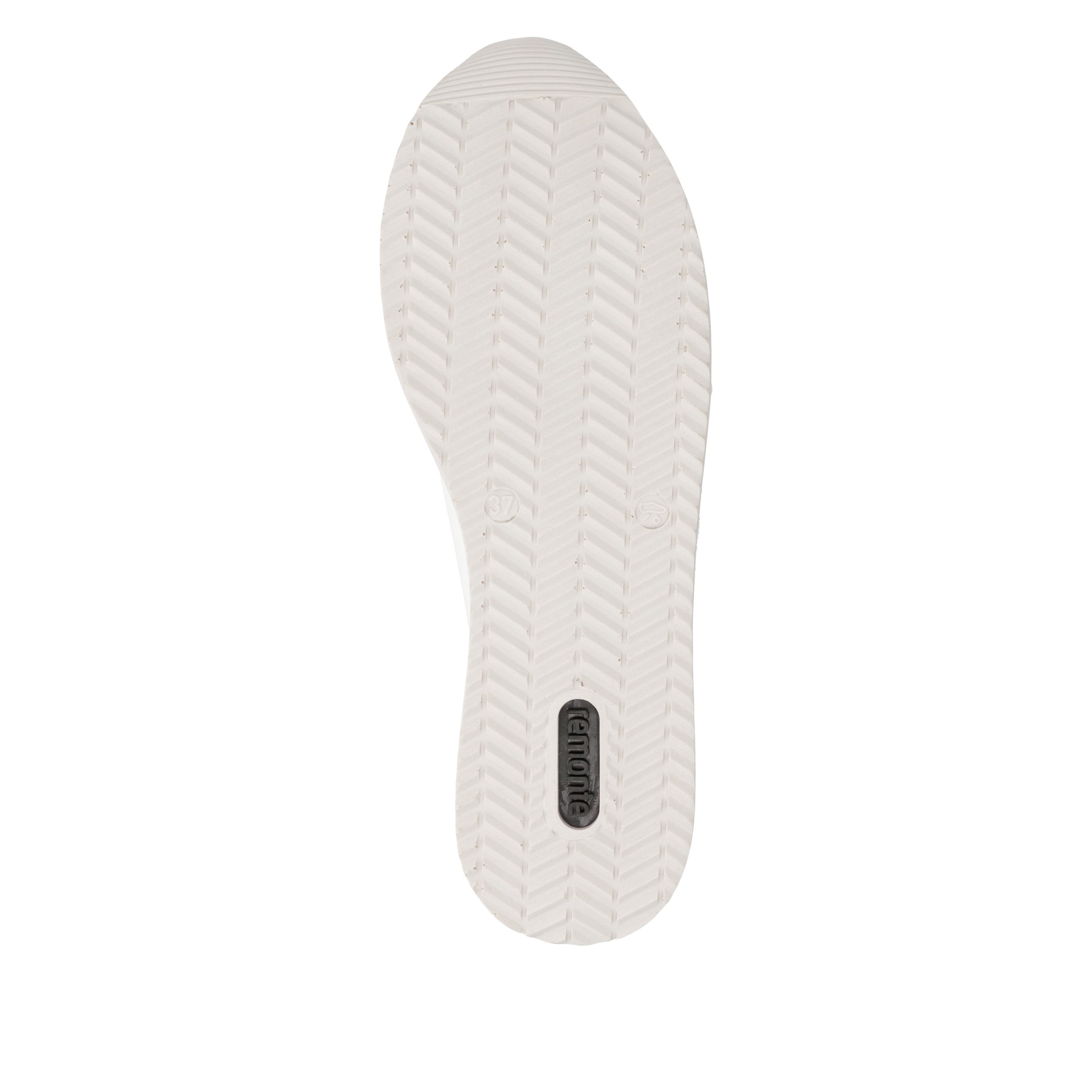 Remonte Plateausneaker Halbschuh, Schnürschuh mit Metallicdetails und Softfußbett