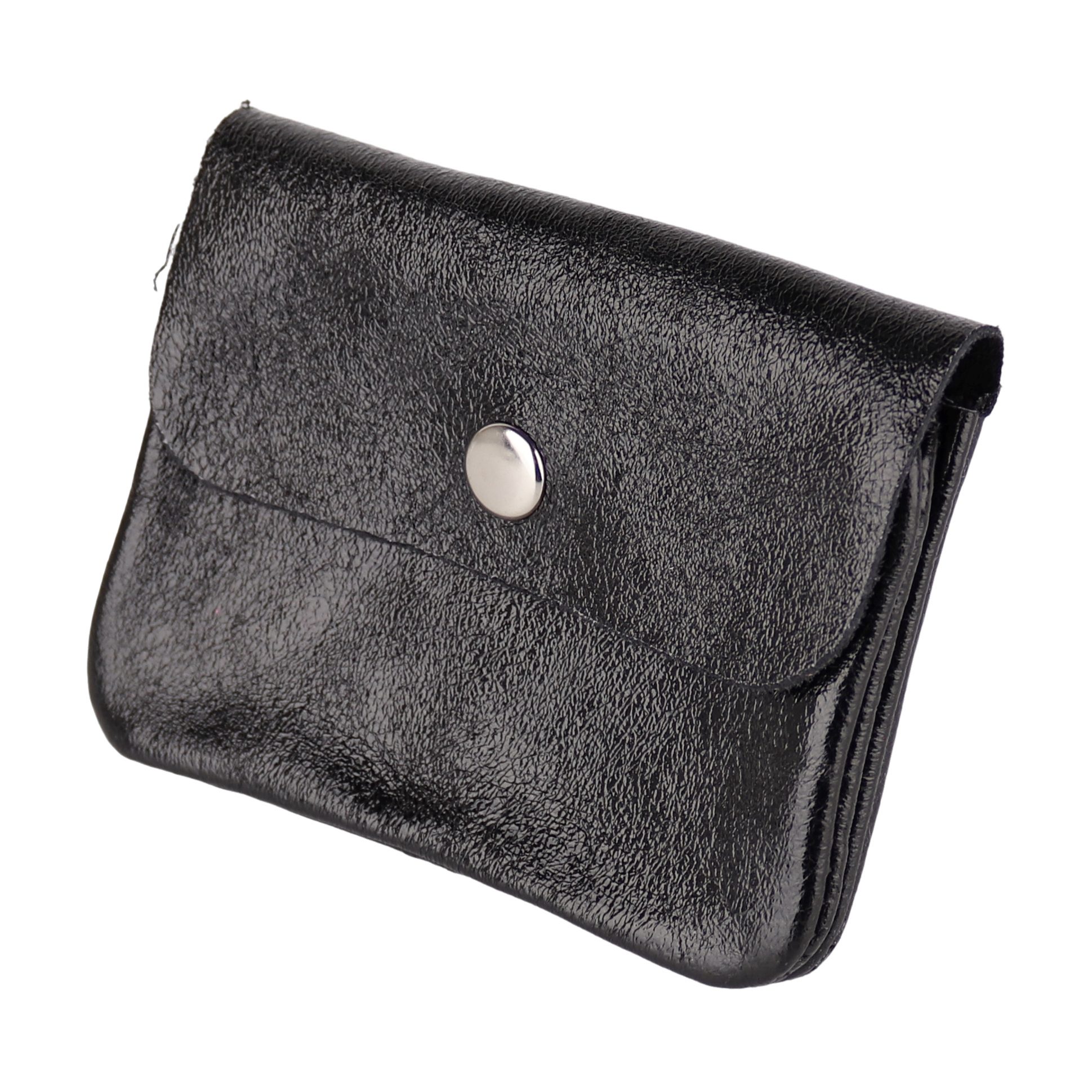 MIRROSI Mini Geldbörse Damen Kleines Portemonnaie MADE IN ITALY Echtleder (11x8x2cm BxHxT), viele tolle Trendfarben zur Auswahl, leicht