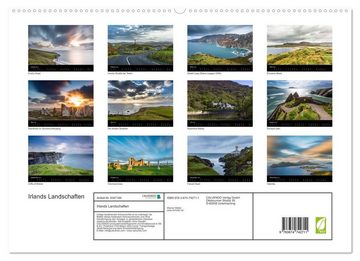 CALVENDO Wandkalender Irlands Landschaften (Premium, hochwertiger DIN A2 Wandkalender 2023, Kunstdruck in Hochglanz)