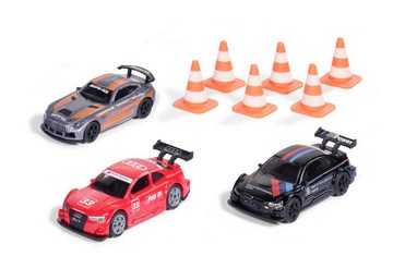 Siku Spielzeug-Auto 6331 Geschenkset Race mit 3 kleinen bunten Rennaut