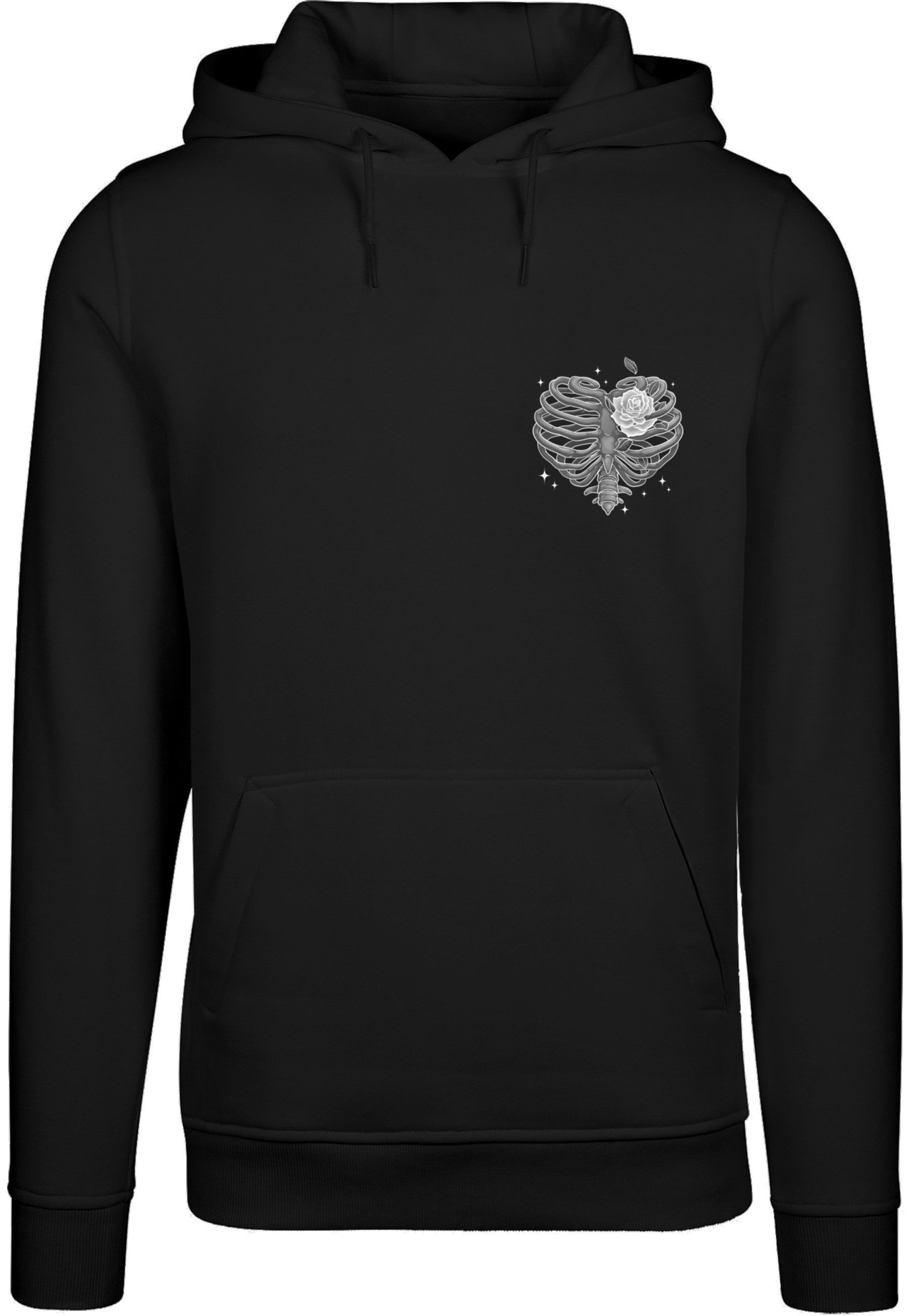Kapuzenpullover MisterTee Herren Heart Cage Hoody
