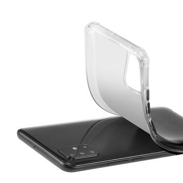 CoolGadget Handyhülle Farbverlauf Twilight Hülle für Samsung Galaxy A51 6,5 Zoll, Robust Hybrid Slim Cover Kamera Schutz Hülle für Samsung A51 Case