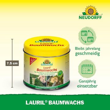 Neudorff Baumwachs Lauril, 250 g, 1,00 St., Schnell-Verband für große und kleine Verletzungen an Bäumen