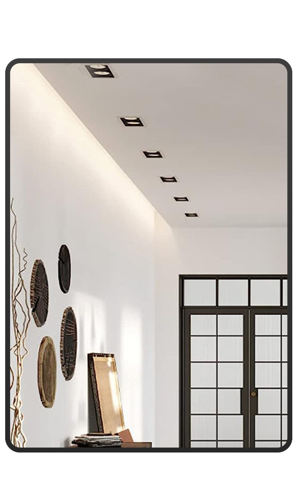 Boromal Spiegel Bad 60x40 50x70 80x60 Rechteckig Schwarz Wandspiegel Metall günstig online kaufen