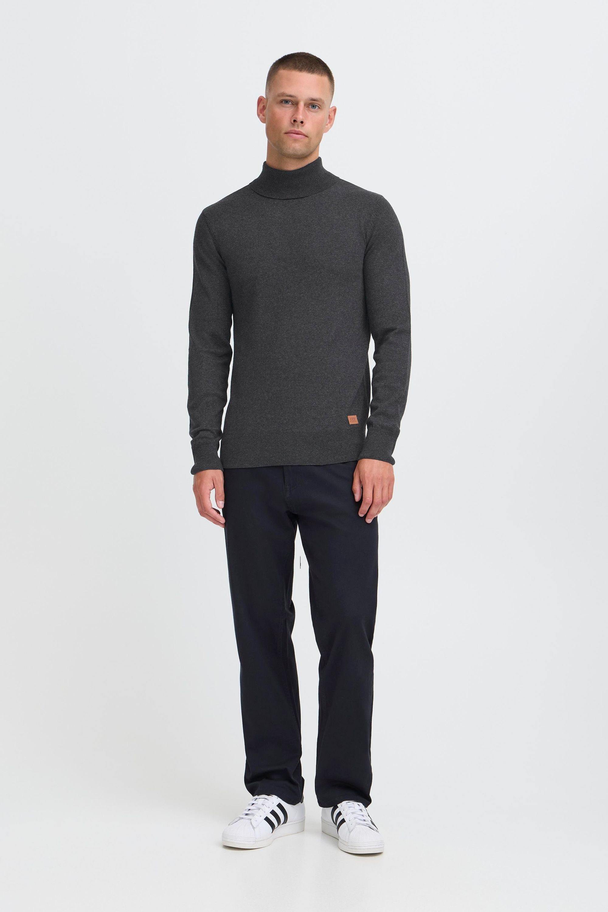 Blend Rollkragenpullover BHFibes Stilvoller Strickpullover mit Rollkragen