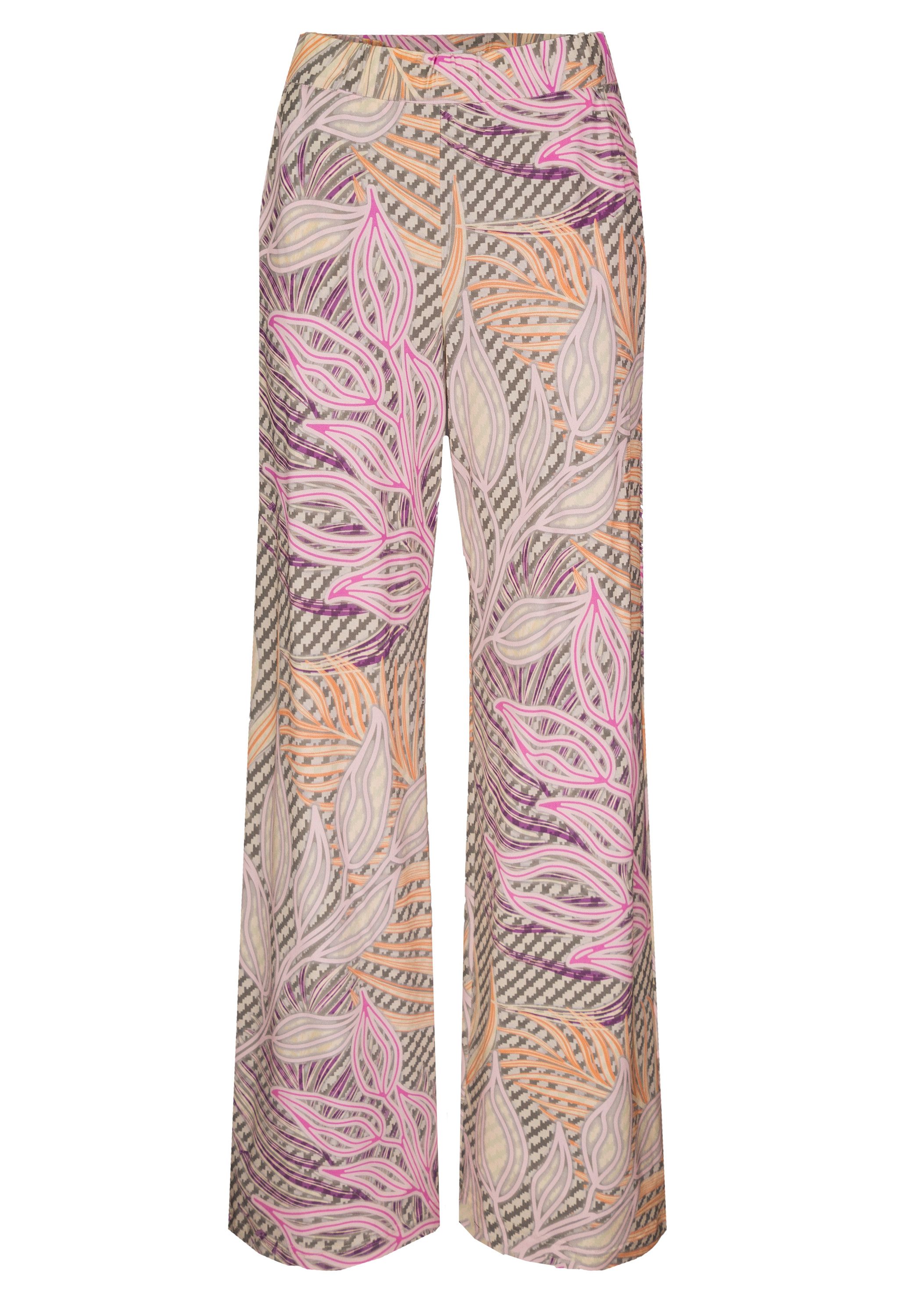 bianca Schlupfhose PARIGI mit modernem weiten Bein und trendy Alloverprint günstig online kaufen