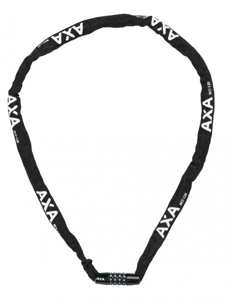 AXA Kettenschloss AXA Kettenschloss Rigid Code 120 - Zahlenschloss 120 cm für Fahrrad