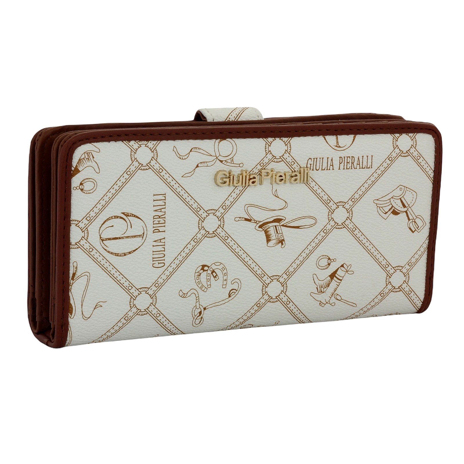 Giulia Pieralli Geldbörse Geldbörse Giulia Pieralli XXL Damenbörse Börse Portemonnaie
