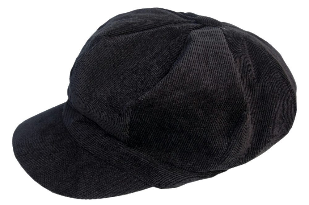 Cool4 Ballonmütze Feincord Baker Boy Newsboy Cap
