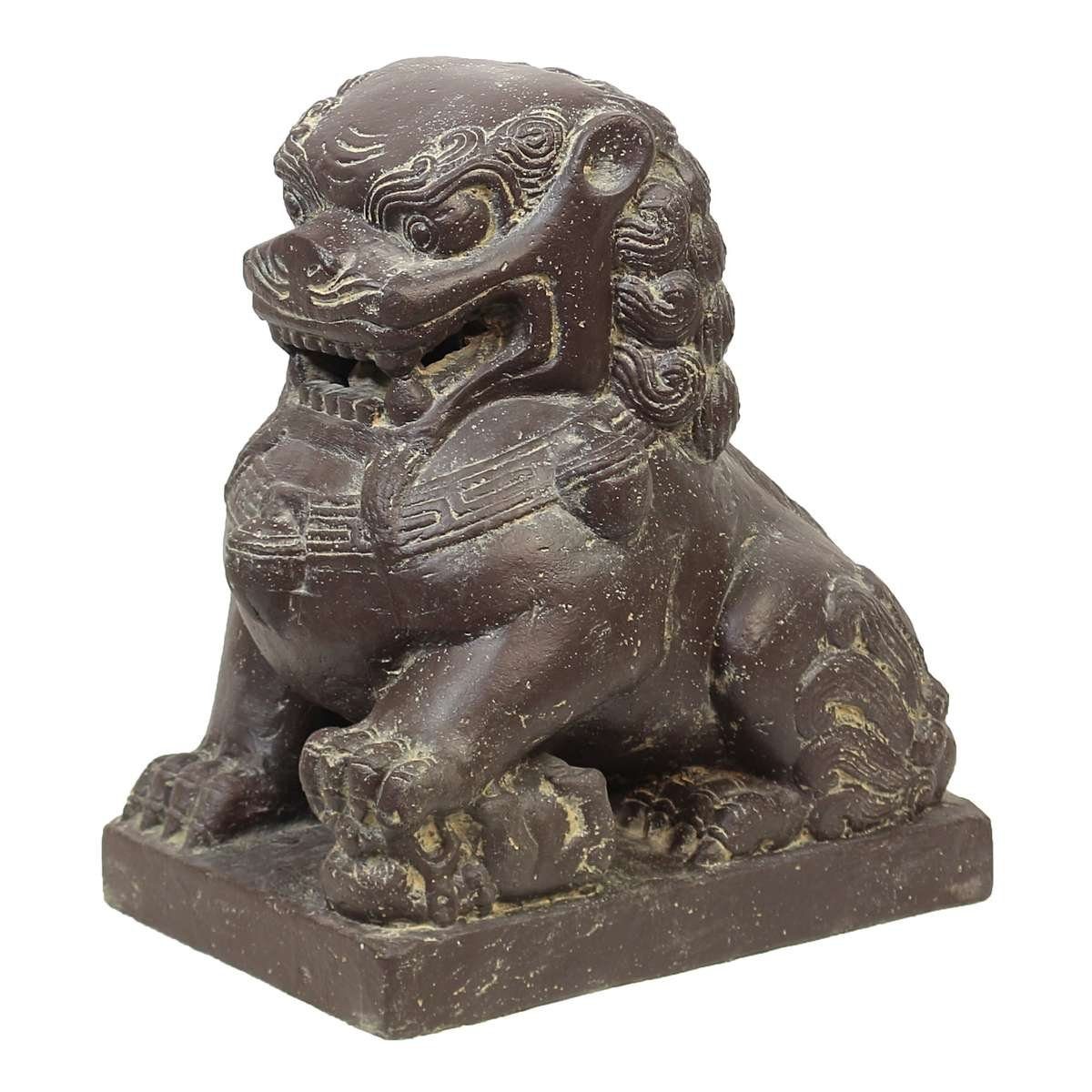 Oriental Galerie Dekofigur Tempelwächter Einzeln Links oder Rechts Löwen 40 günstig online kaufen