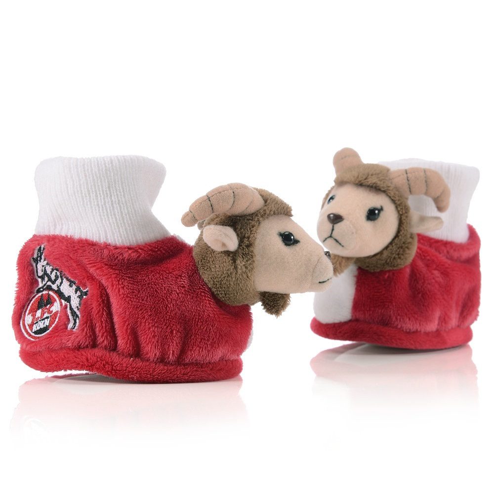 1. FC Köln Schühchen Baby-Hennes Hausschuh