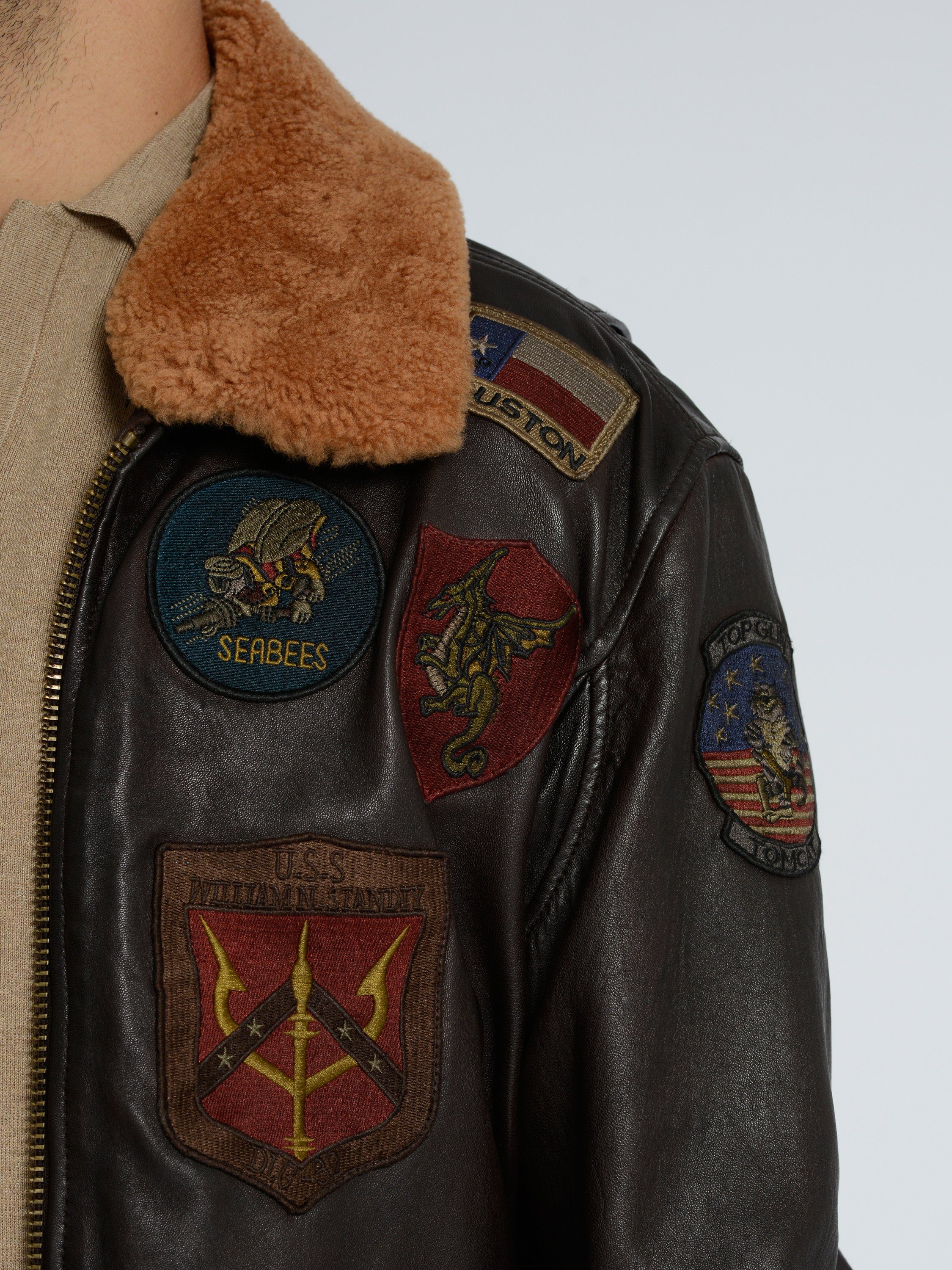 TOP GUN Lederjacke TG2023004 günstig online kaufen