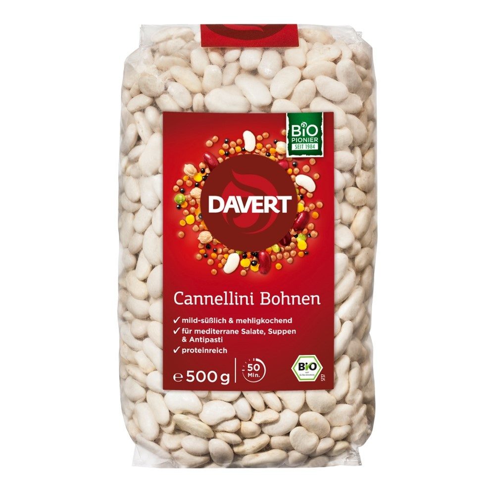 Davert Getreide Cannellini Bohnen 500g