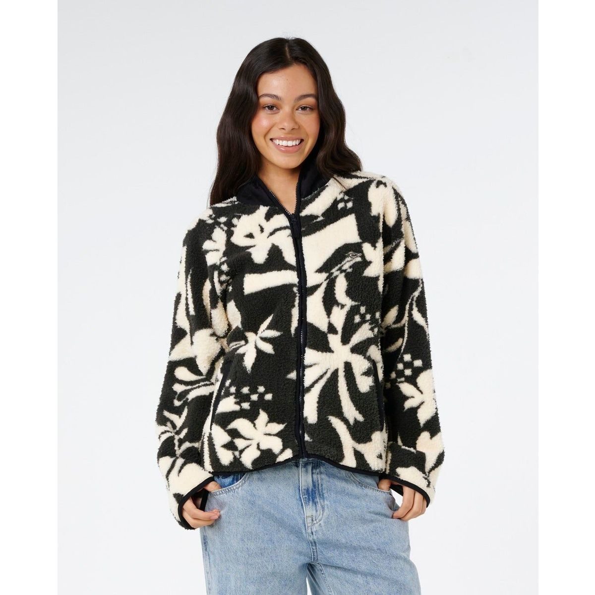 Rip Curl Sweatshirt Catalina Islands ZT Polar Flee Erleben Sie Komfort und Stil mit einem insel-inspirierten Fleece für