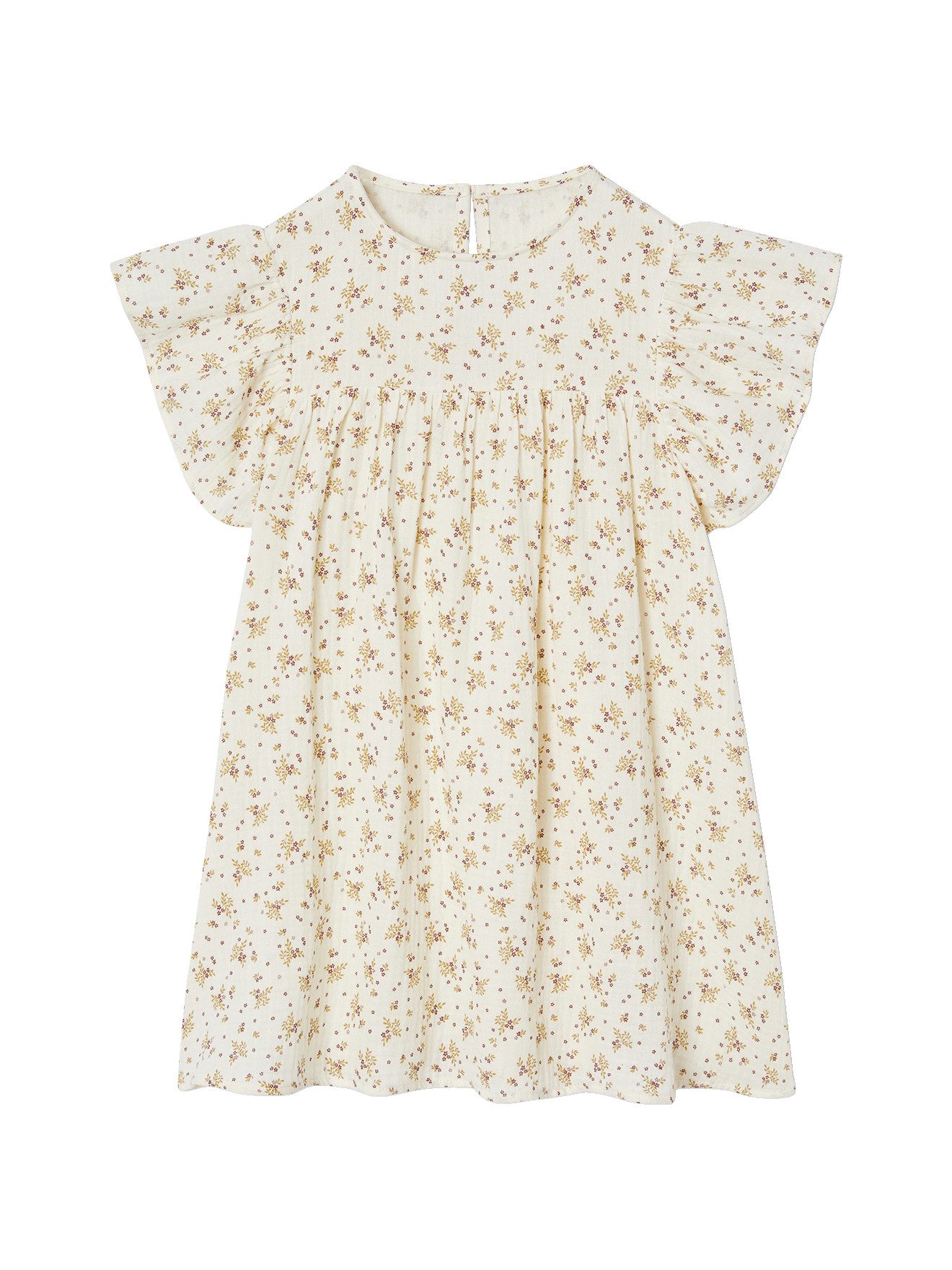 Minikleid Kurzärmeliges Mädchen Kleid