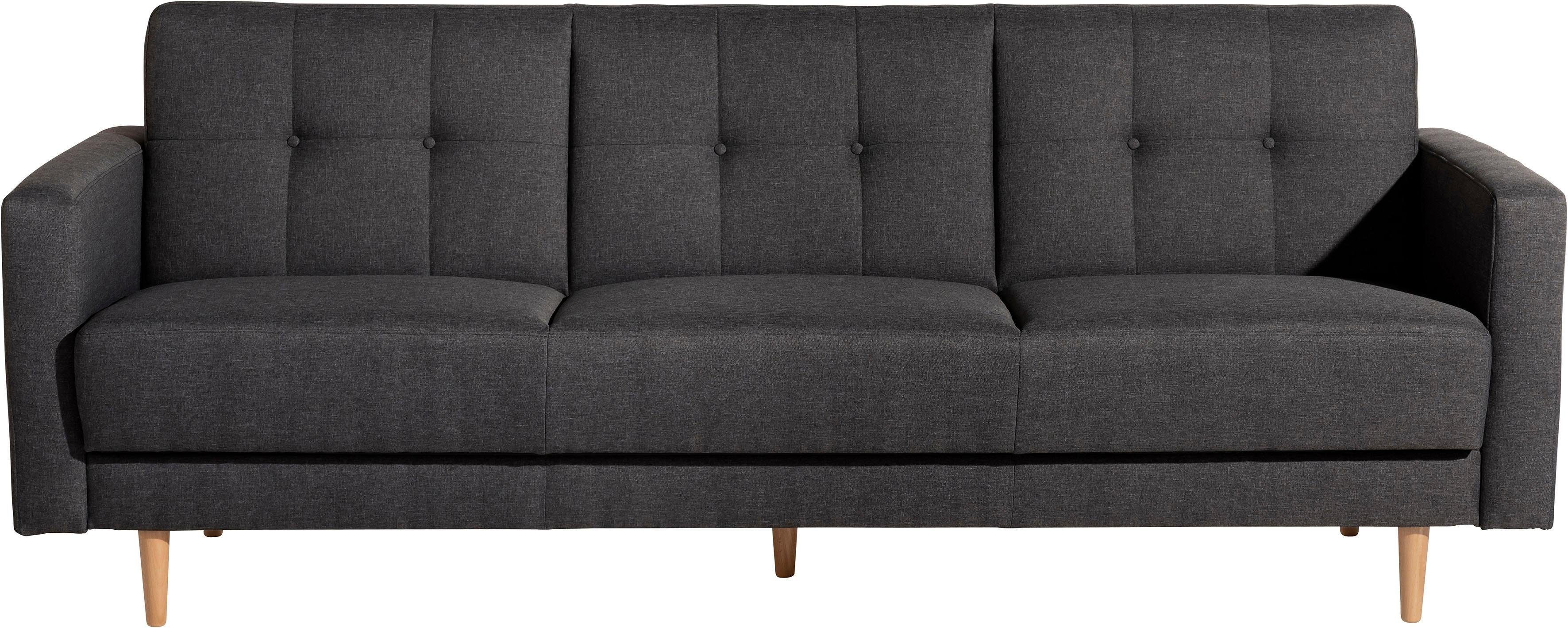 Max Winzer® 3-Sitzer Jesper Kippcouch mit komfortablem Federkern, klassisch und modern, Schlafsofa mit Knopfheftung im Rücken, inklusive Bettkasten. Reduzierter Preis € 1.099,99. Unverbindliche Preisempfehlung € 2.025,00