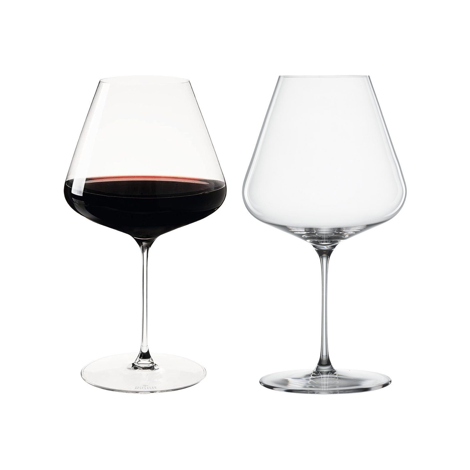 SPIEGELAU Rotweinglas Definition Burgundergläser 960 ml 2er Set, 2-tlg., Glas