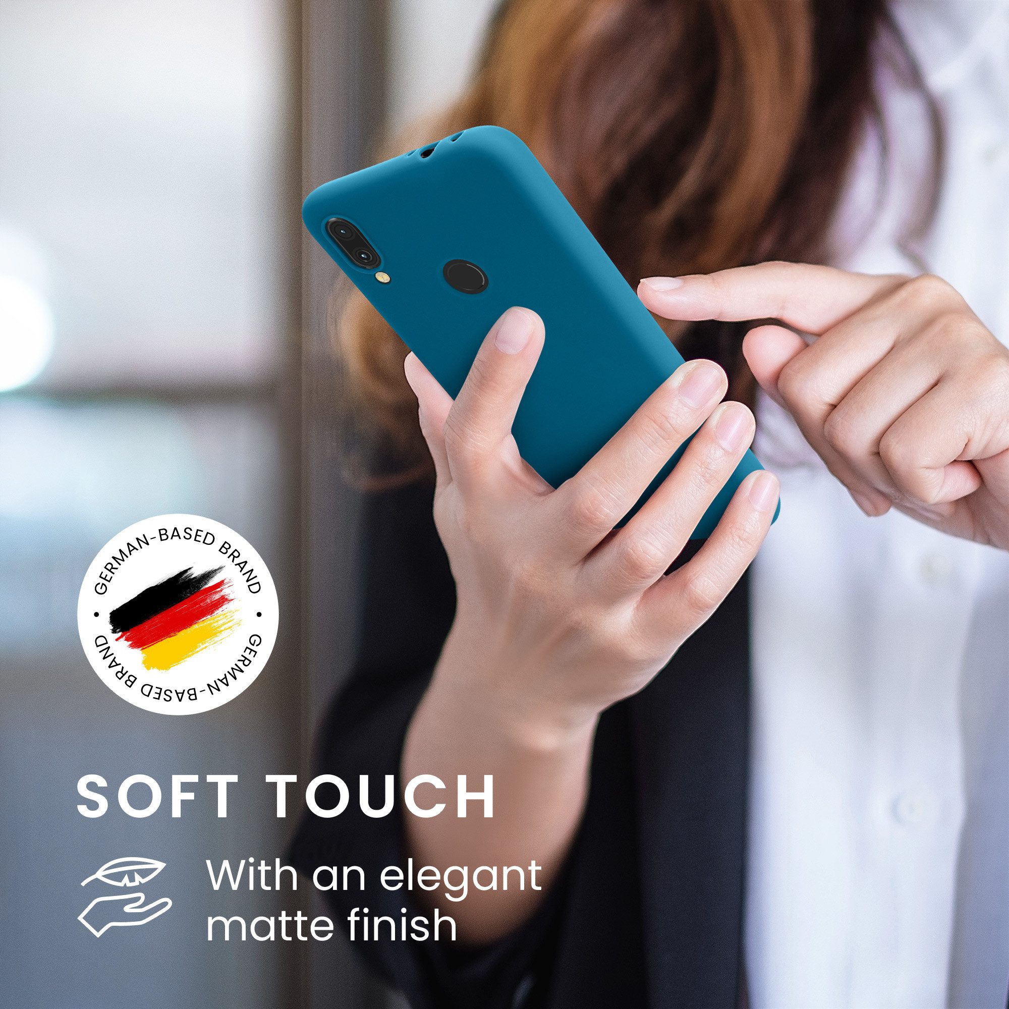 kwmobile Handyhülle Hülle für Xiaomi Redmi Note 7 / Note 7 Pro, Hülle Silikon - Soft Handyhülle - Handy Case Cover