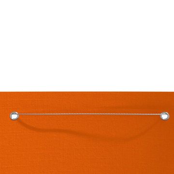 furnicato Sonnenschirm Balkon-Sichtschutz Orange 140x240 cm Oxford-Gewebe