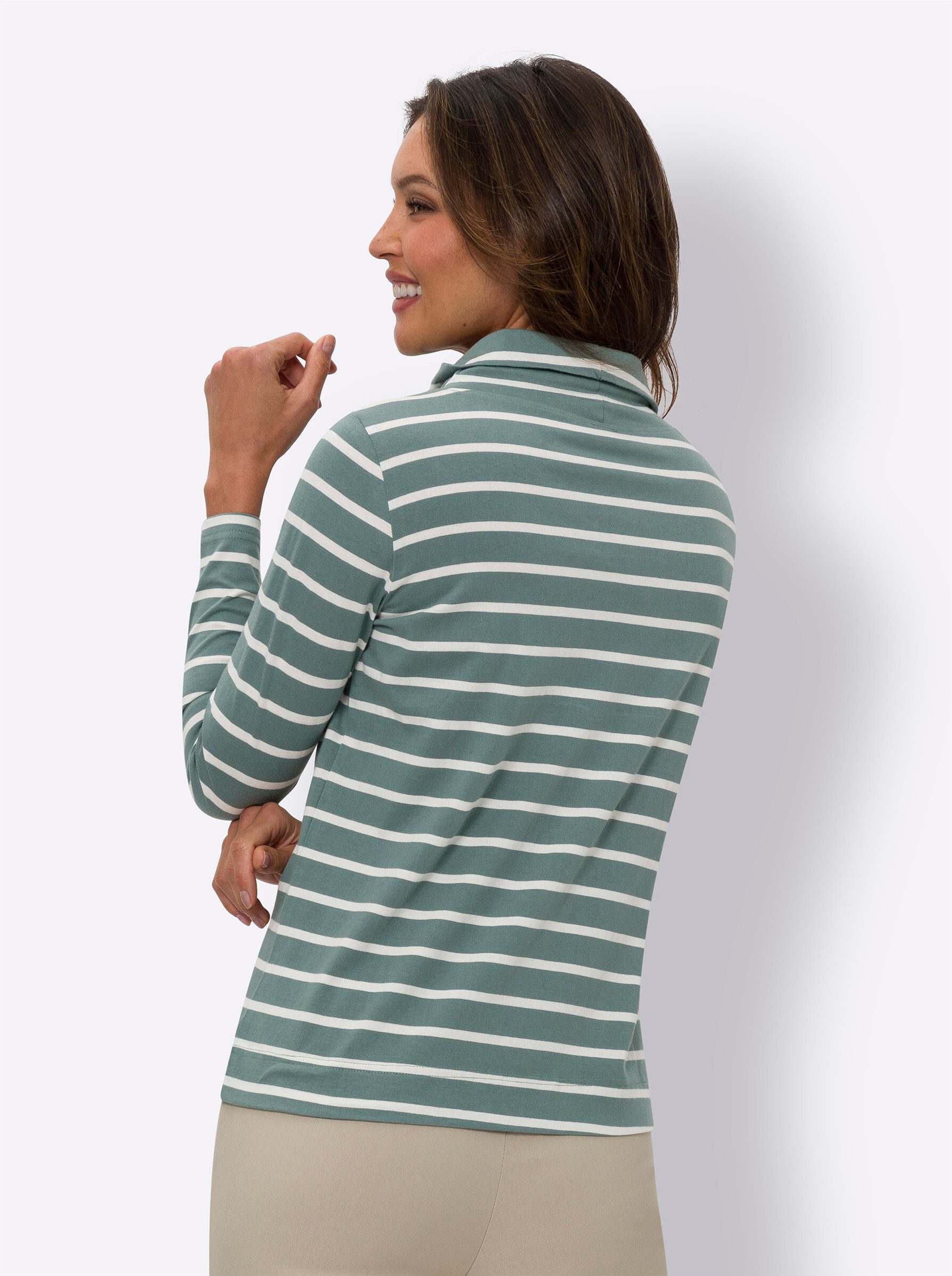 Sieh an! T-Shirt Langarmshirt . günstig online kaufen