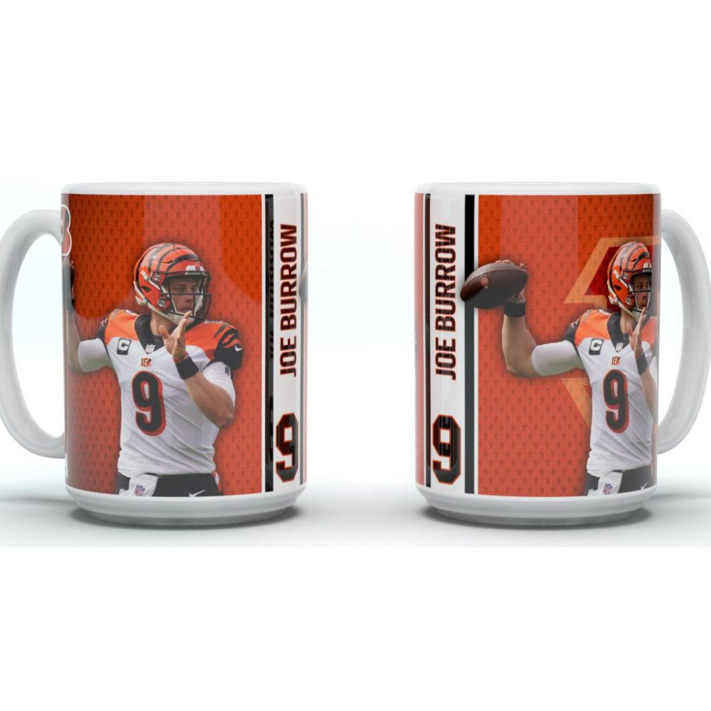 Cincinnati Bengals Cincinnati Bengals Jumbo Mug Motion "BURROW", Keramik