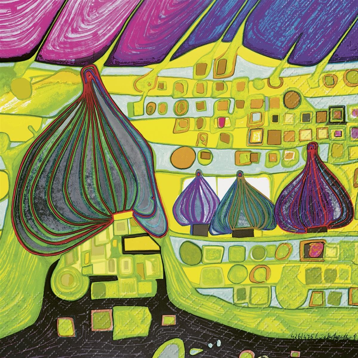 stewo Papierserviette STEWO 2572995799 Servietten „Land“, mehrfarbig, 20 Stück