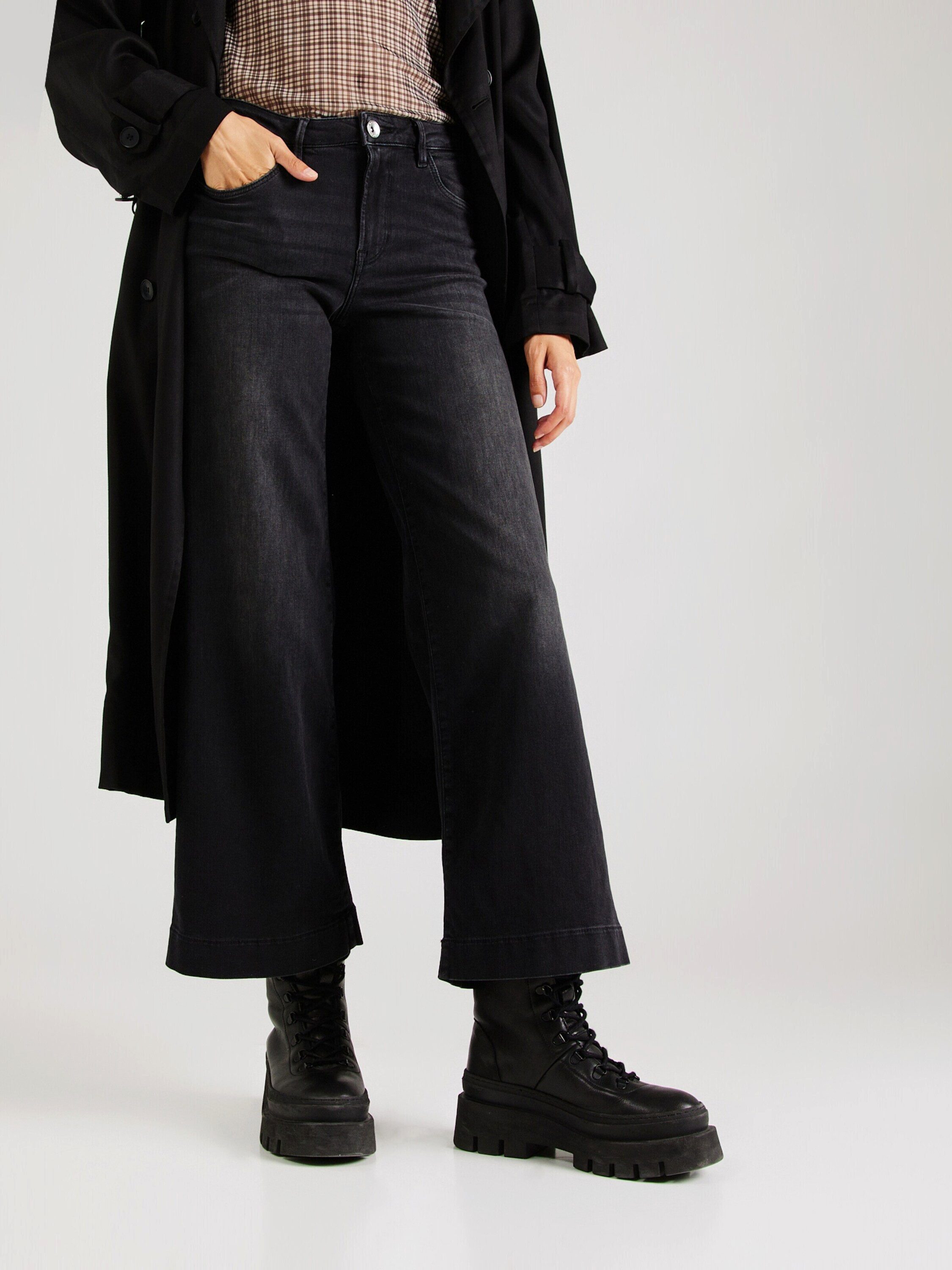 Garcia High-waist-Jeans (1-tlg) Plain/ohne Details günstig online kaufen