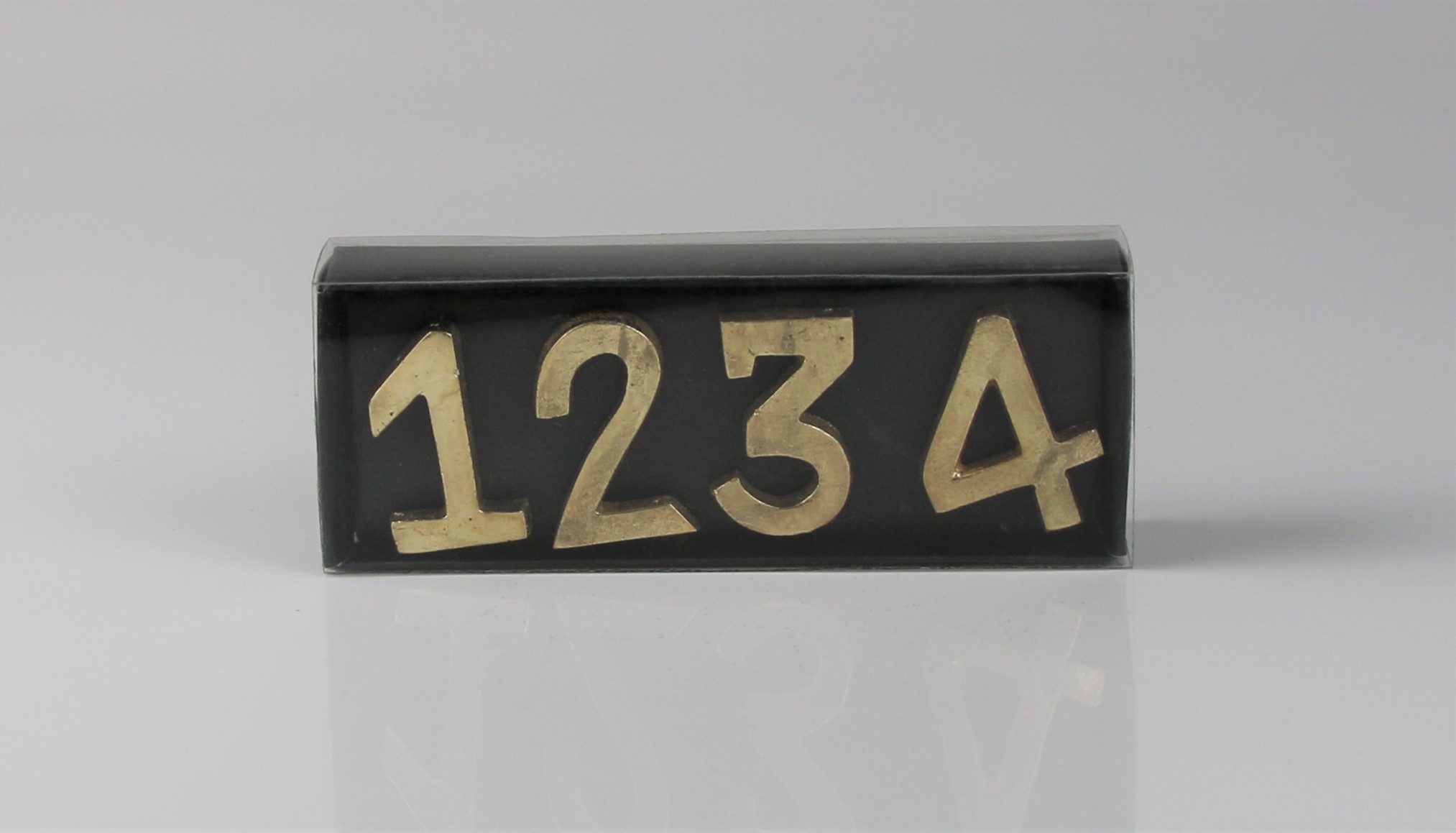 AM Design Deko-Schriftzug Kerzenstecker, aus Aluminium, 2er Set
