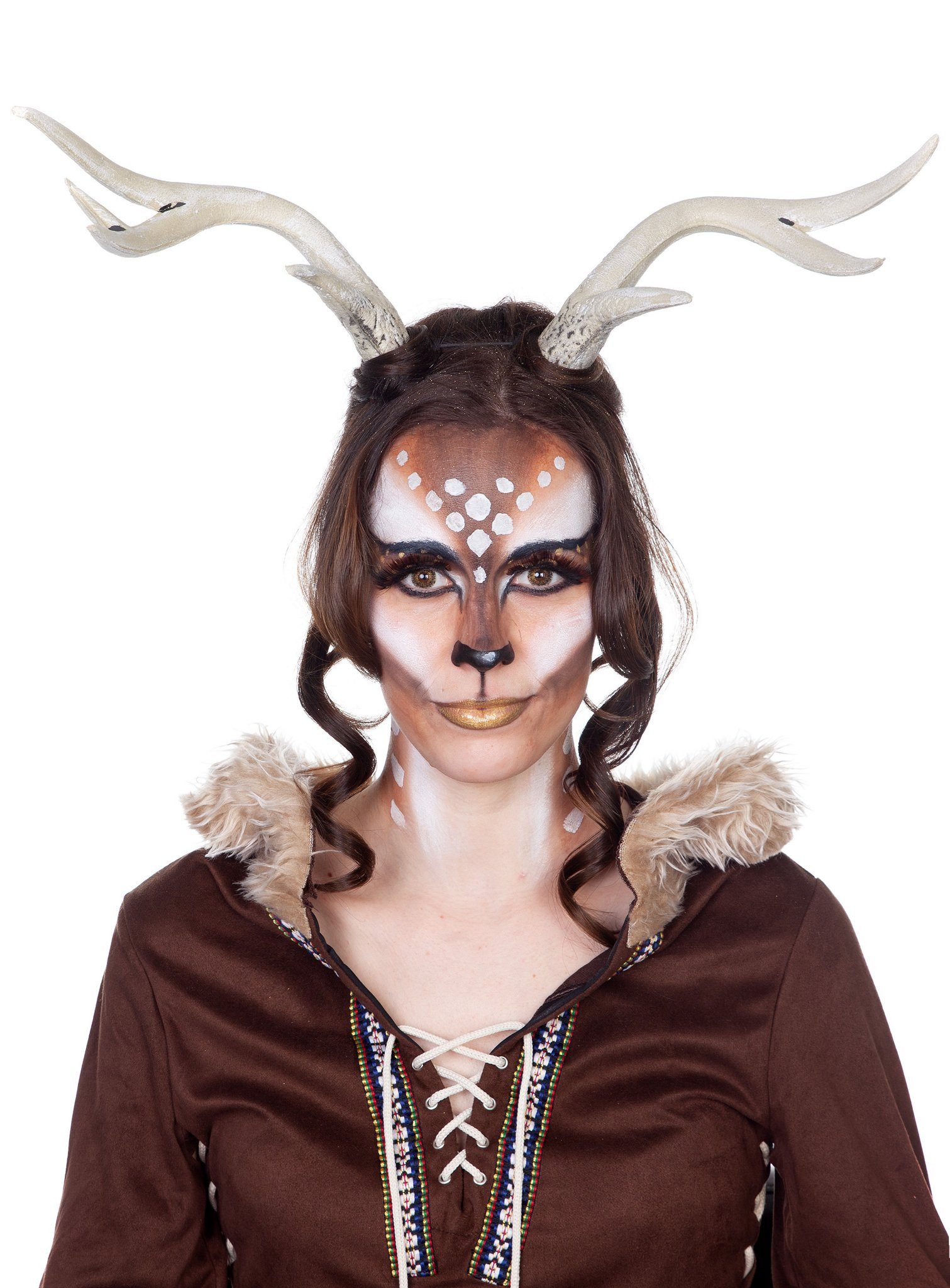 Elope Kostüm Hirschgeweih - für Karneval Faschingskostüm, Tierisches Accessoire für Karneval, Fasching & Mottoparty