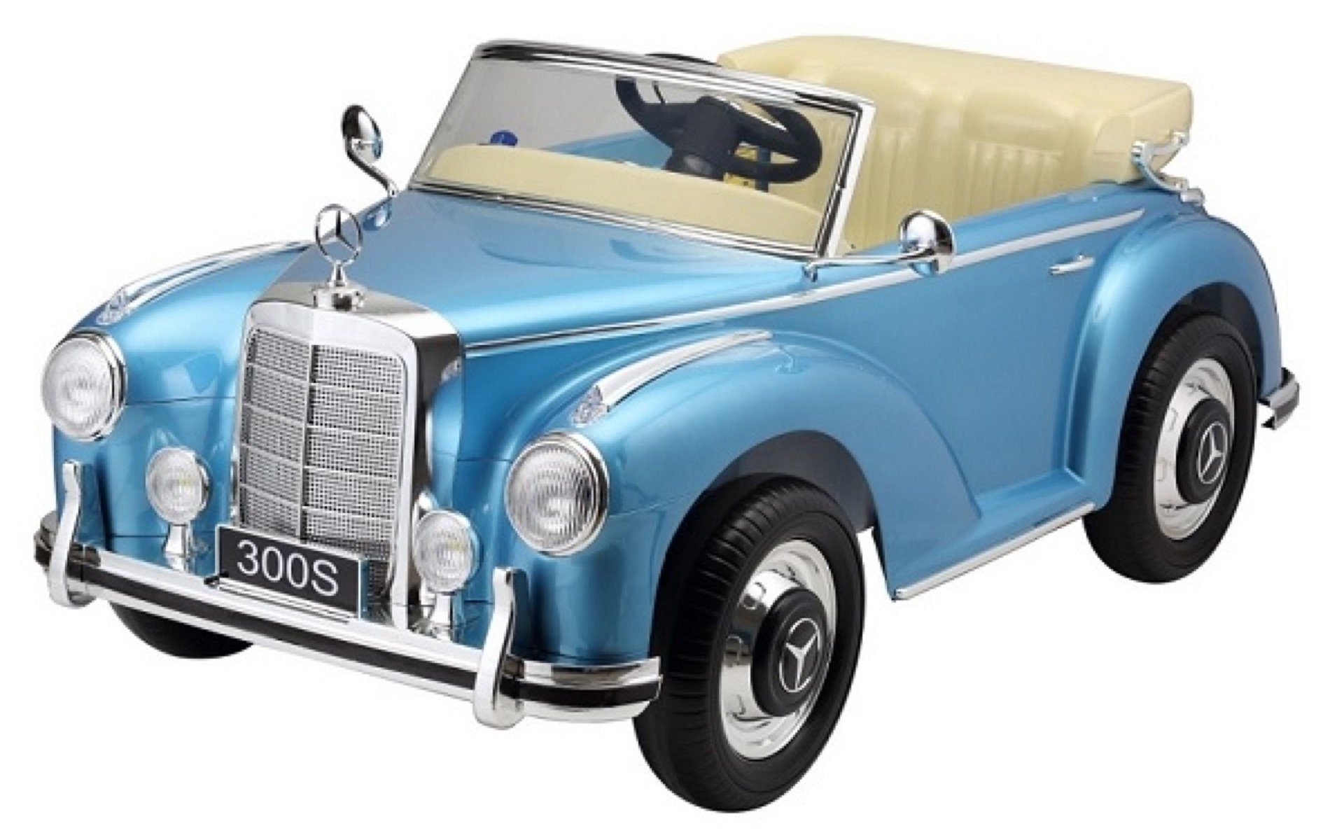 TPFLiving Elektro-Kinderauto Mercedes 300S - - Farbe:, Belastbarkeit 30 kg, Elektro Go-Kart - Kinder Elektrofahrzeug Kinderauto elektro