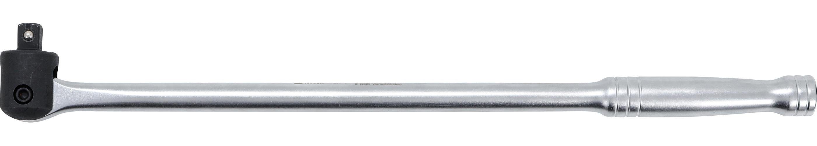 BGS technic Ratschenringschlüssel Gelenkgriff, Abtrieb Außenvierkant 12,5 mm (1/2), 450 mm