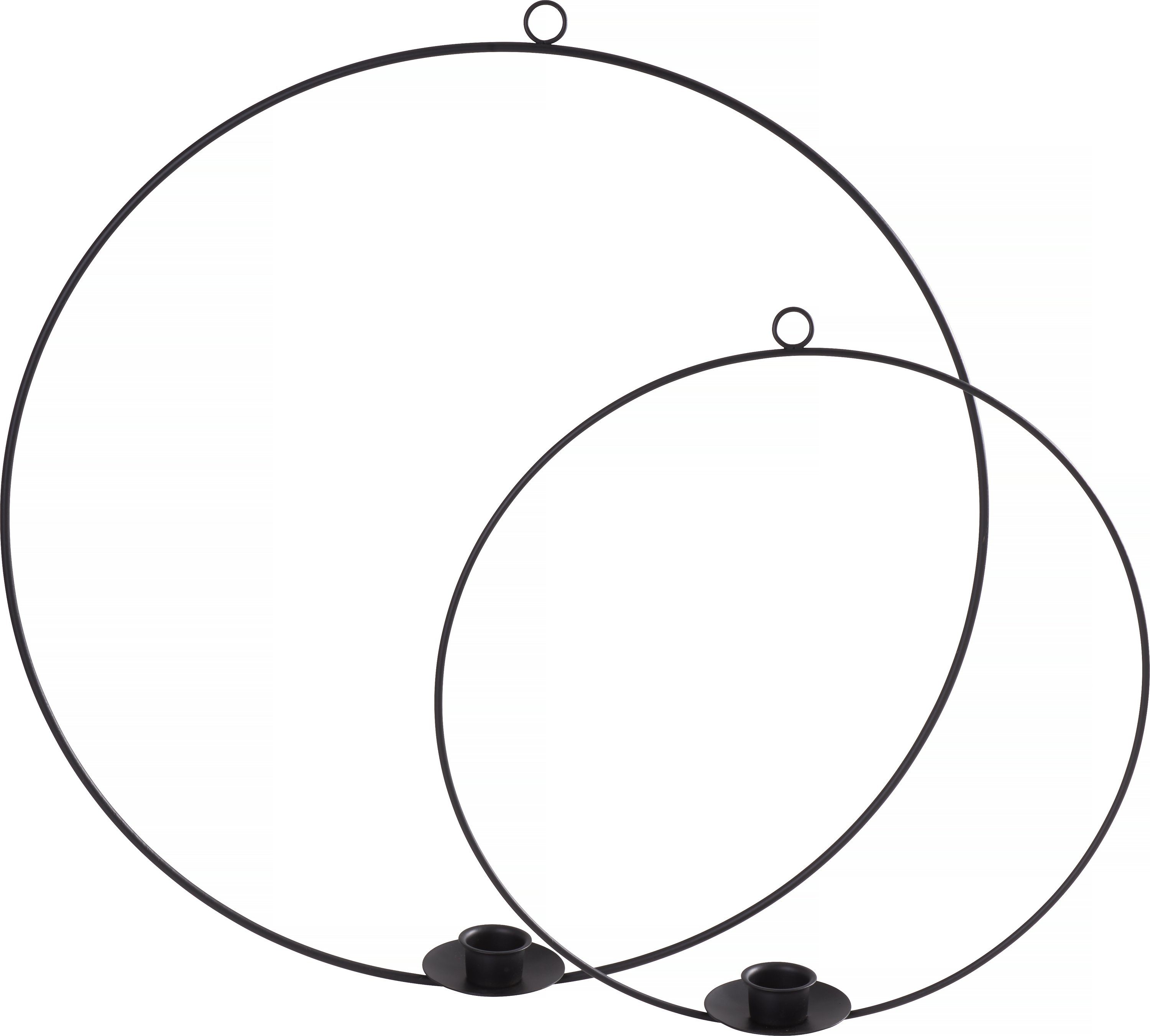 VBS Dekoobjekt Metallring Moora (2 St), rund 2 Stück