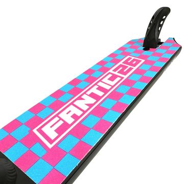 Fantic26 Stuntscooter Stunt-Scooter Griptape 58,5cm x 15,5cm Checker Pink/Türkis