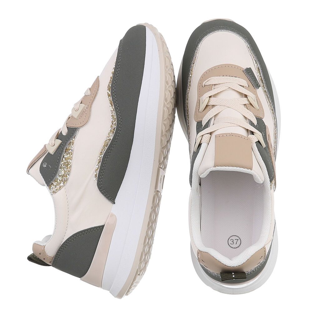 Ital-Design Damen Low-Top Freizeit Sneaker (88930199) Keilabsatz/Wedge Snea günstig online kaufen