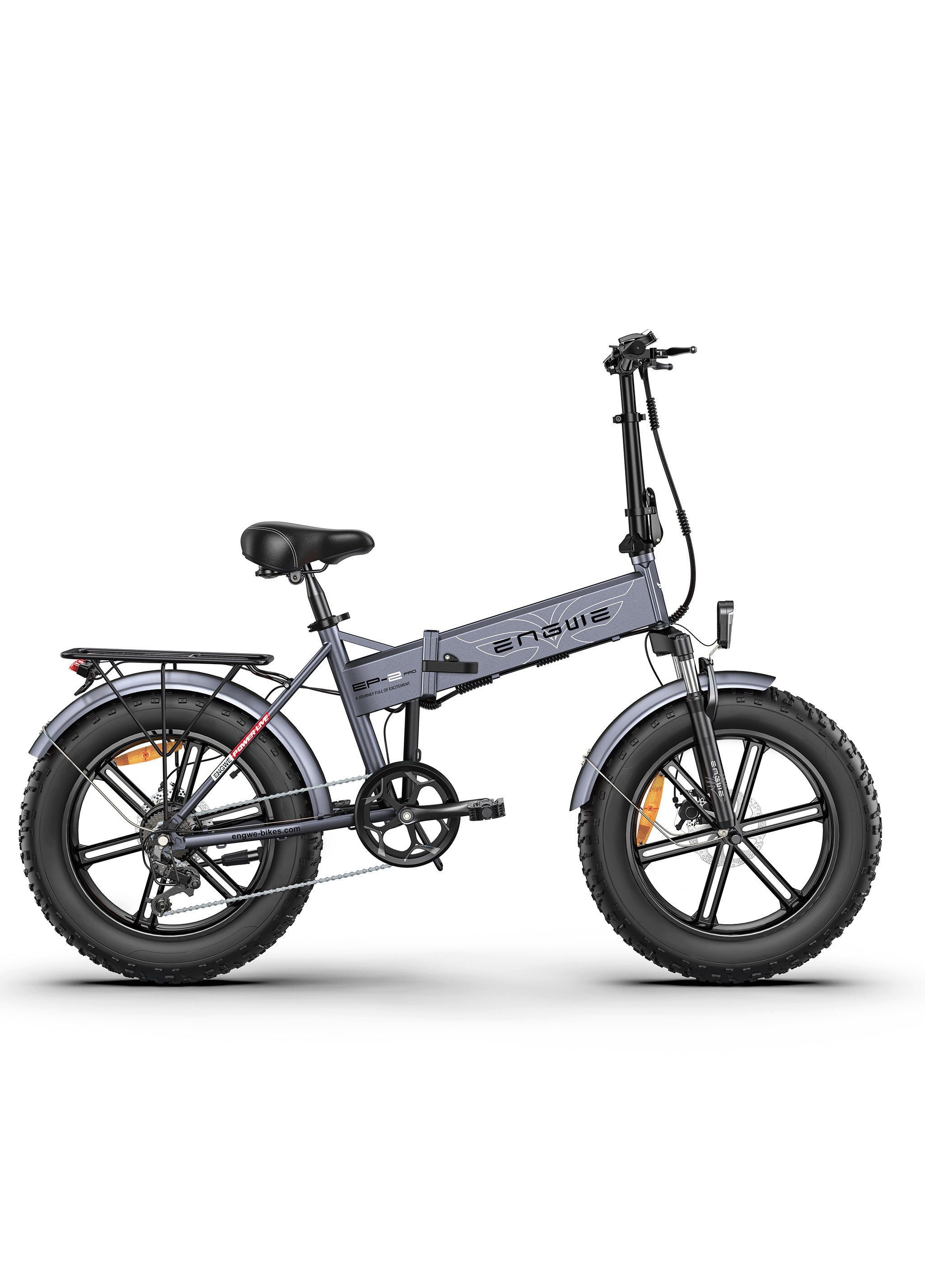 ENGWE E-Bike Klapprad EP-2 PRO Boost 20 zoll Klapprad Mountainbike, 48V/13Ah Akku,7 Gang, Heckmotor, 624 Wh