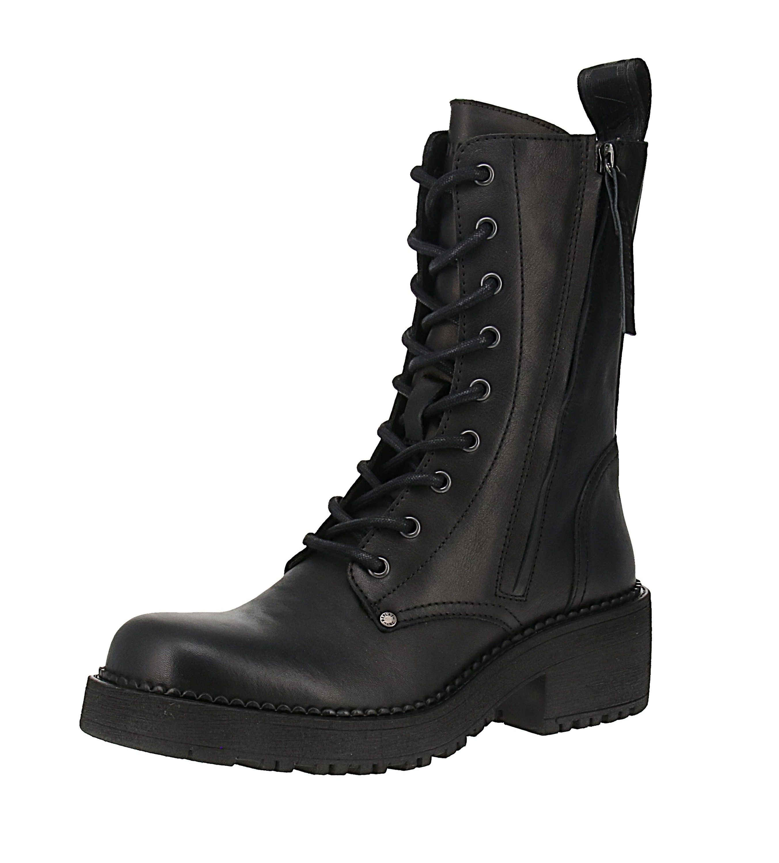 Replay Replay Raven Zip GWLA3 C0204L - Damen Boots - C098-Black Stiefel
