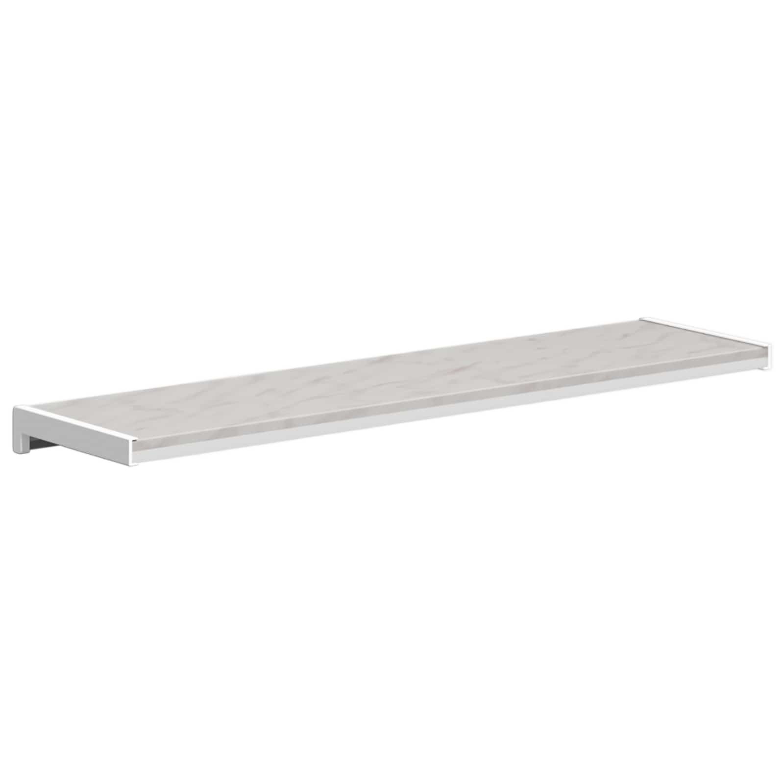 vidaXL Fensterbank Fensterbank Marmorstruktur 100 x 20 x 4,5 cm PVC – Bild 3 von 5