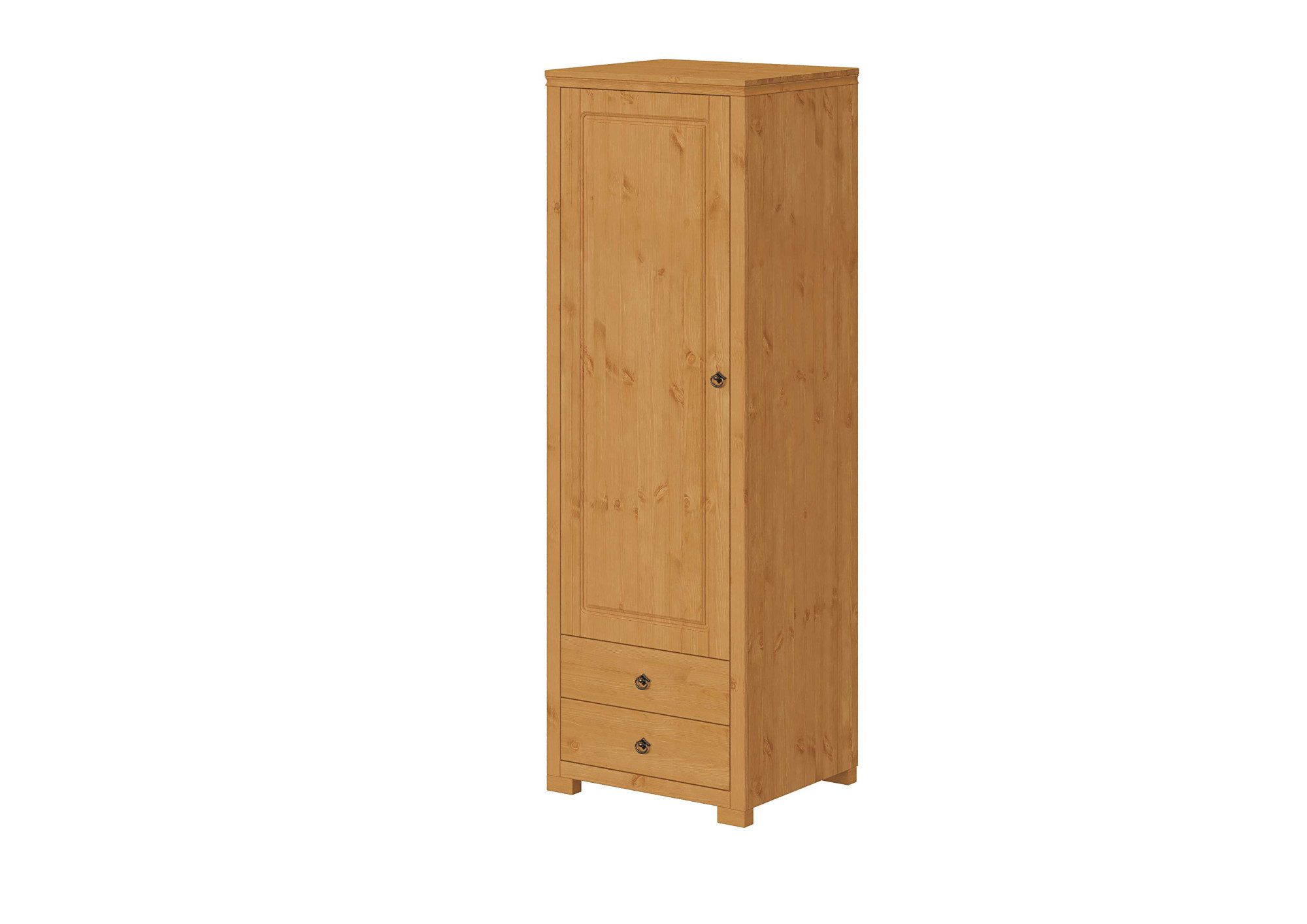 OTTO home Kleiderschrank Gotland, Schrankmodulsystem, einzeln oder mit der Serie kombinierbar massive Kiefer, variabel einsetzbar, auch für Dachschrägen