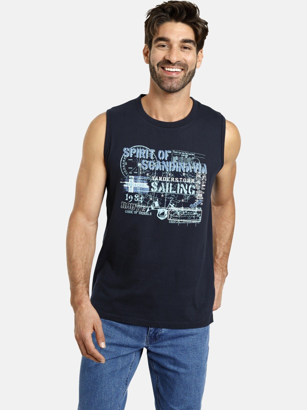 Jan Vanderstorm Muskelshirt LENNY Comfort Fit günstig online kaufen