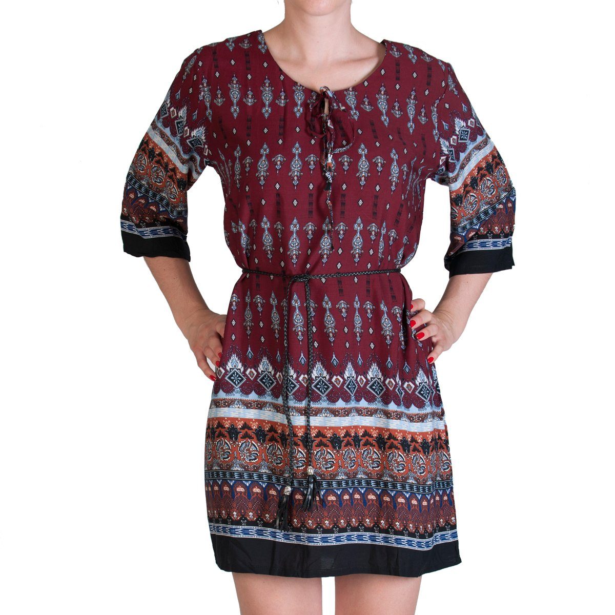 PANASIAM Tunikakleid Summerdress Leichtes Sommerkleid günstig online kaufen