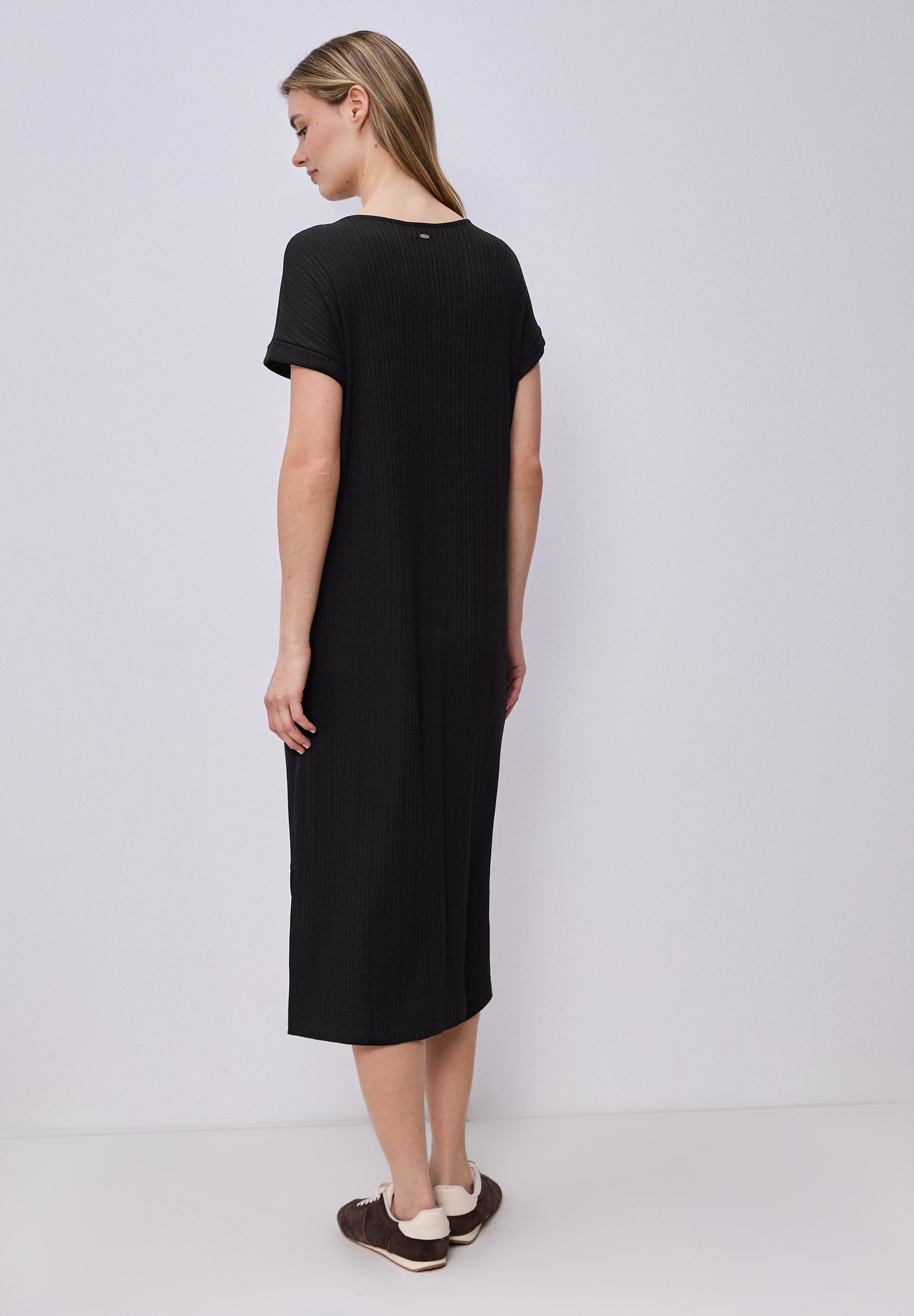 STREET ONE Jerseykleid mit Rundhalsausschnitt