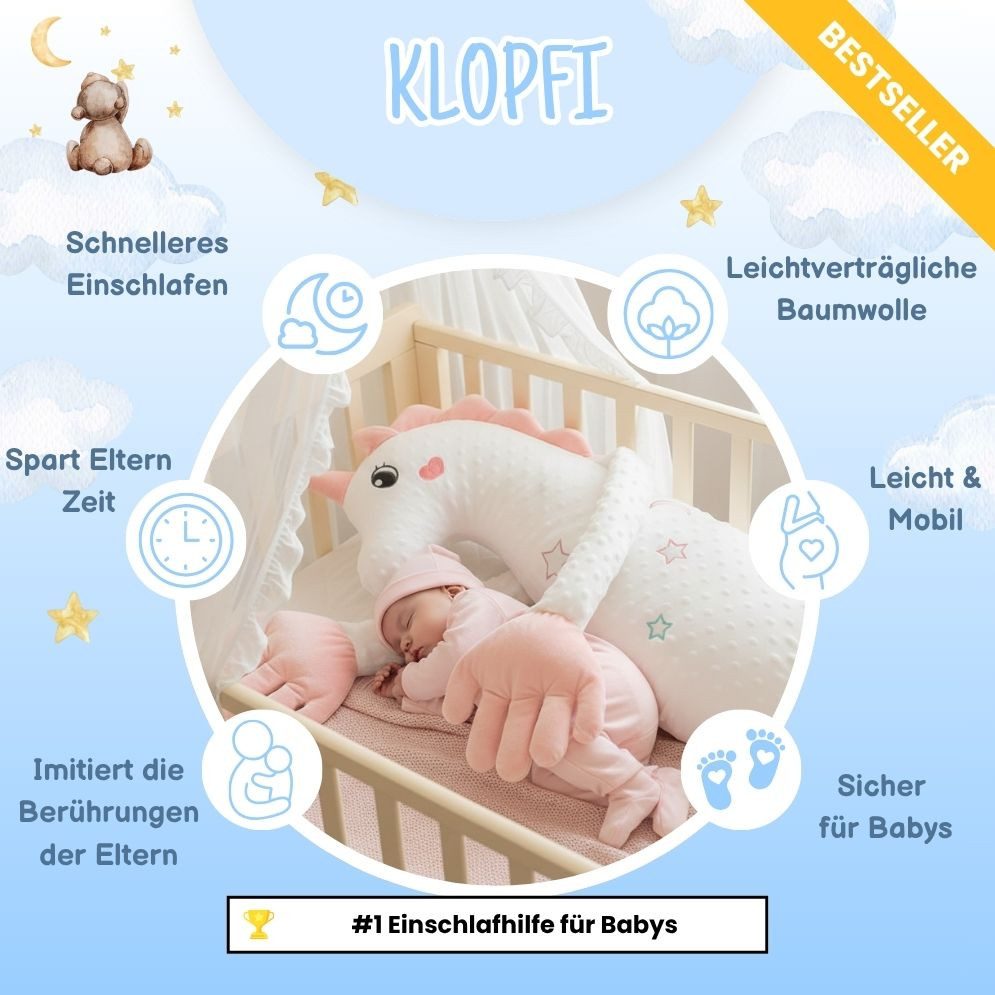 Winch Babykissen Teddybär XL - Klopfer für Kinder, schnelles und ruhiges Ei günstig online kaufen