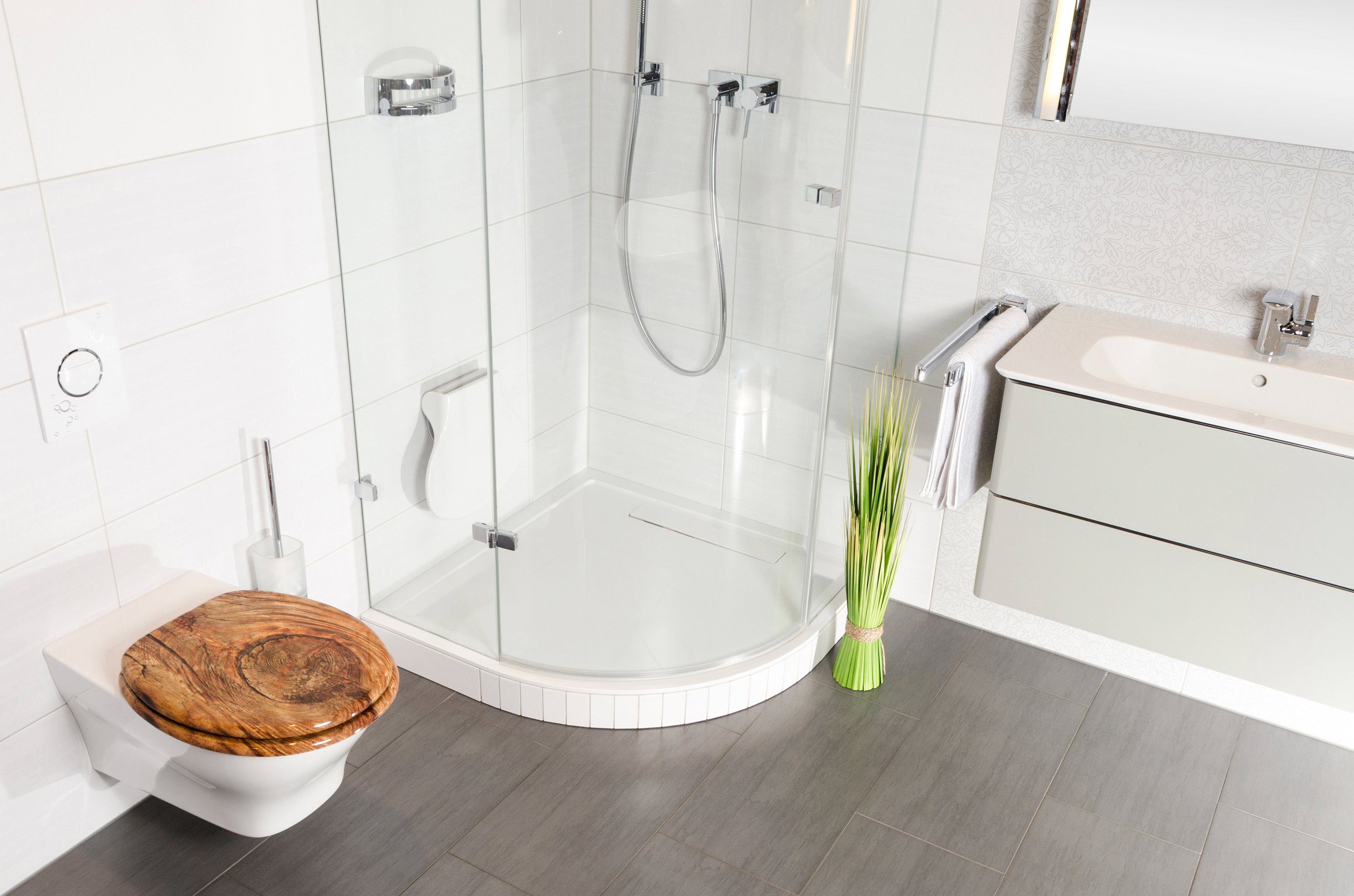 Sanilo WC-Sitz Rustikal, mit Absenkautomatik