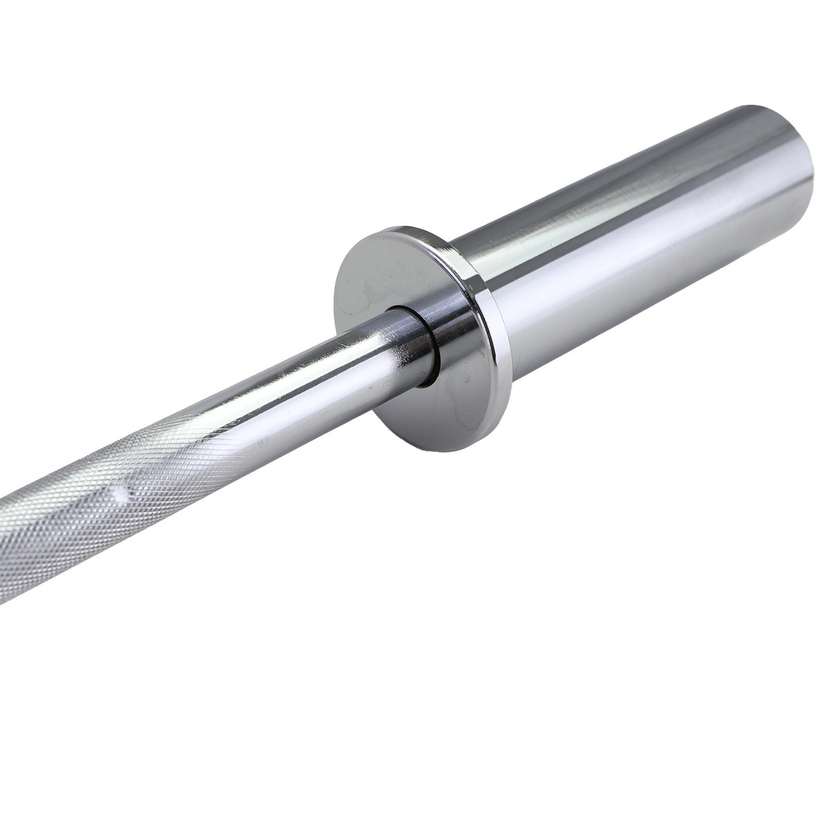 RAMROXX Langhantelstange 120cm Olympia 50mm Langhantel Stange mit Klemmen