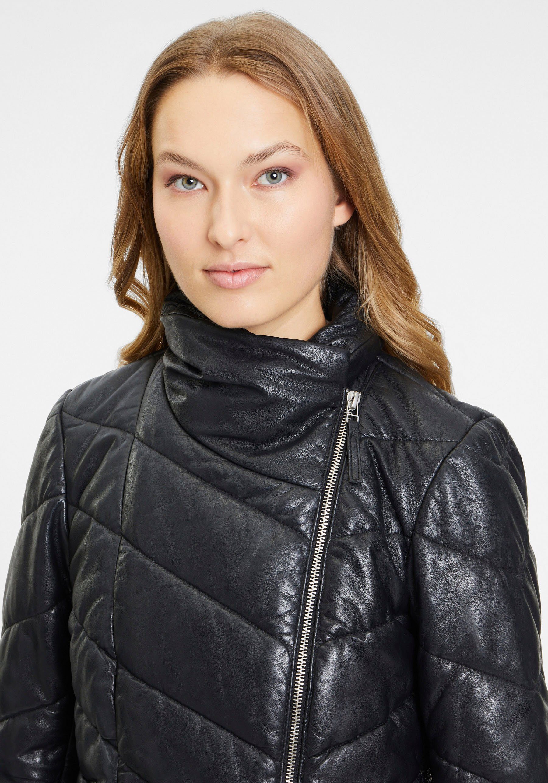 Gipsy Lederjacke Design GWRomea unaufgeregten RF black im